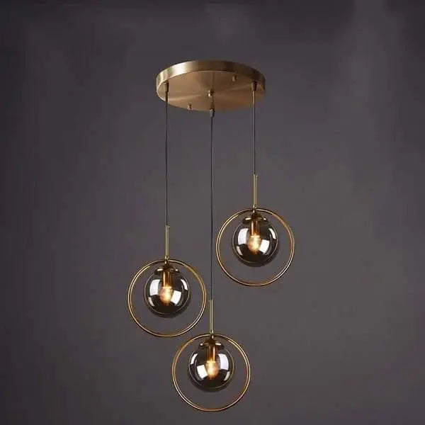 Suspension Tri-Orbitale "Harmonie Astrale" - Concept Darna