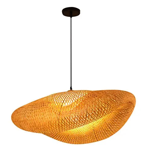 Luminaire Suspendu Design en Treillis, Éclairage Chaleureux et Moderne - Concept Darna